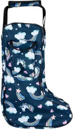 Produktbild von Equipage Jasmin Stiefeltasche für Kinder wasserabweisend bunt blau