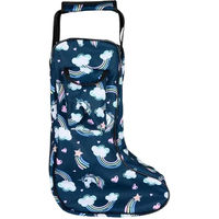 Produktbild von Equipage Jasmin Stiefeltasche für Kinder wasserabweisend bunt blau