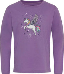 Produktbild von Equipage Jinx Reitshirt für Damen aus Baumwolle Lila