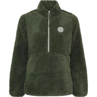 Produktbild von Equipage Joelle Fleece 1/2 Zip Damen Pullover Grün 4XL