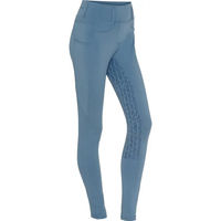 Produktbild von Equipage Kalea Reitleggings Damen mit Full Grip Silikon in Blau XXL