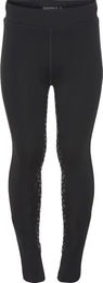 Equipage Kinderreithose Full Grip für Mädchen in Schwarz Größe 92 – Bild 1 von 3