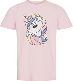 Produktbild von Equipage Mercy T-Shirt für Kinder aus Baumwolle in Rosa Bunt