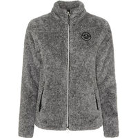 Produktbild von Equipage Miles Fleece Strickjacke für Damen in Grau XXL