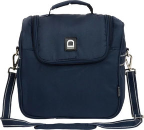 Equipage Mingle Putztasche aus Stoff in Silber Grau Blau – Bild 1 von 1