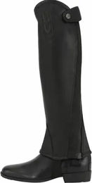 Equipage Mini-Chaps aus Leder für Pferde in Schwarz Größe M – Bild 1 von 1