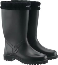 Equipage New Paddock Reitstiefel für Damen in Schwarz Größe 36 wasserdicht Winterstiefel aus Kunststoff – Bild 1 von 2