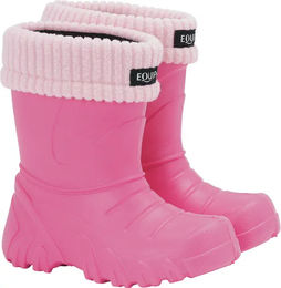 Equipage New Panda Kinder Reitstiefel Pink Wasserdicht Winter Kunststoff Größe 24/25 – Bild 1 von 3