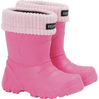 Produktbild von Equipage New Panda Kinder Reitstiefel Pink wasserdicht Winter Kunststoff Größe 36/37