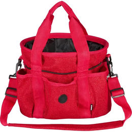 Produktbild von Equipage Putztasche für Kinder mit Christmas Glitter Design in Rot aus Stoff