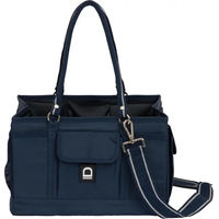 Produktbild von Equipage Putztasche Squared aus Nylon in Silber Grau Blau