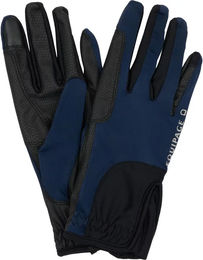 Produktbild von Equipage Reithandschuhe Damen aus Kunstleder Sommer Blau XS
