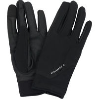 Produktbild von Equipage Reithandschuhe Damen Winter Kunstleder Schwarz XL