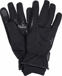 Equipage Reithandschuhe Evian Softshell Winterhandschuhe wasserdicht gefüttert Schwarz Größe L Unisex – Bild 1 von 2