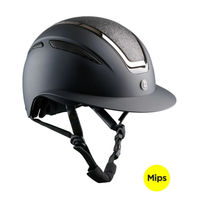 Produktbild von Equipage Reithelm Guardian Mips Black Matt Glitter