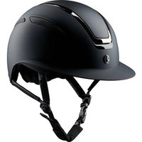 Produktbild von Equipage Reithelm Guardian Mips Matt Plain Schwarz Unisex Größe M