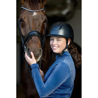 Produktbild von Equipage Reithelm Vilma Damen Schwarz Größe S 52-56cm