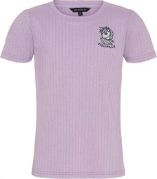 Produktbild von Equipage Reitshirt Alexa für Mädchen in Lila Größe 8 Jahre