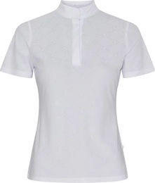 Produktbild von Equipage Reitshirt Damen Maisy Weiß Sommer Grösse M
