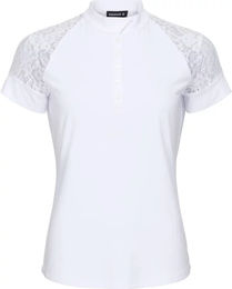 Produktbild von Equipage Reitshirt für Damen in Weiß Größe XS aus Polyester