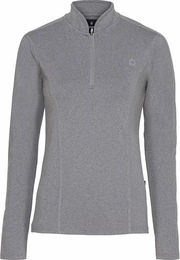 Produktbild von Equipage Reitshirt für Kinder mit halbem Reißverschluss in Grau