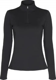 Produktbild von Equipage Reitshirt Kolyma Herren Winter Reittrikot mit langen Ärmeln und 1/2 Zip Schwarz Größe L