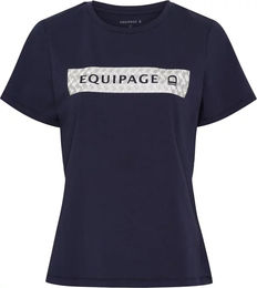 Produktbild von Equipage Reitshirt Vera für Mädchen Sommer Blau 14 Jahre
