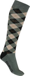 Produktbild von Equipage Reitsocken für Kinder in Grün und Bunt Größe 28/32