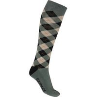 Produktbild von Equipage Reitsocken für Kinder in Grün und Bunt Größe 28/32