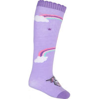 Produktbild von Equipage Reitsocken für Mädchen in Lila Größe 28/32