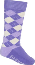 Produktbild von Equipage Reitsocken für Mädchen Lila Größe 31/35