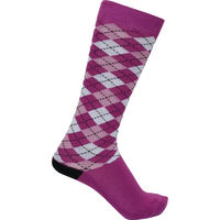 Produktbild von Equipage Reitsocken Unisex Lila Bunt Größe 42/46