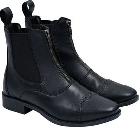 Produktbild von Equipage Reitstiefel für Kinder aus veganem Kunstleder in Schwarz Größe 34