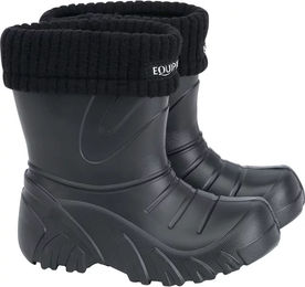Equipage Reitstiefel für Mädchen in Schwarz aus Gummi – Bild 1 von 1