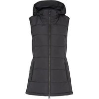Produktbild von Equipage Shirley Daunenweste Damen wasserdicht Polyester Winter Grau Schwarz XL