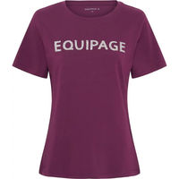 Produktbild von Equipage Telina T-Shirt für Damen in Lila Größe XXL