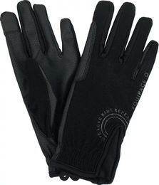Produktbild von Equipage Terina Reithandschuhe Sommer Gummi Schwarz Unisex Größe S