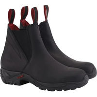 Produktbild von Equipage Toscana Reitstiefel mit Stahlkappe in Schwarz für Damen und Herren aus Gummi Größe 39