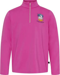Produktbild von Equipage Valentina Reitshirt für Mädchen in Rosa mit langen Ärmeln
