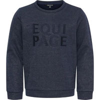 Produktbild von Equipage Veela Sweatshirt für Kinder aus Baumwolle Blau Silber Größe 10 Jahre