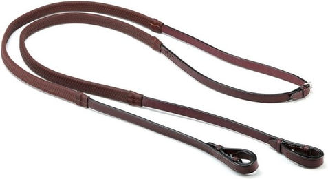 Produktbild von Equipe Emporio Gummizügel für Warmblut in Schwarz oder Braun
