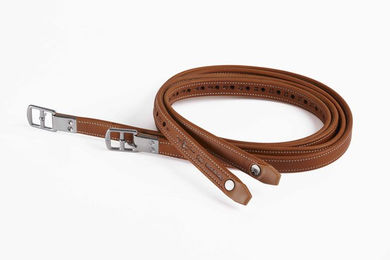 Equipe Steigbügelriemen ST18 aus Nylon mit Kapsel und Spitze – Bild 1 von 2