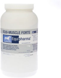 Produktbild von Equipharma Equi Muscle Forte Ergänzungsfutter Pulver für Pferde zur Unterstützung des Muskelaufbaus 1 kg