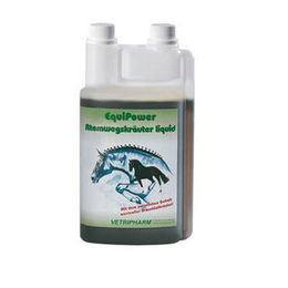 EquiPower Atemwegskräuter Liquid für Pferde mit 1 Liter - 1 l – Bild 1 von 5