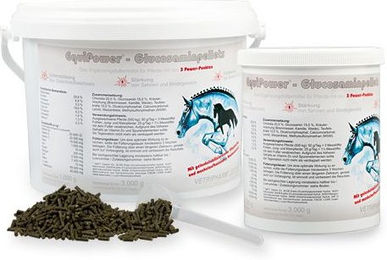 Produktbild von Equipower Glucosaminpellets Gelenk-Supplement für Pferde 1000g