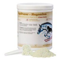 Produktbild von EquiPower Magnesium Ergänzungsfuttermittel für Pferde mit Tryptophan und Vitamin B12 750 g - 750 g