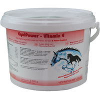 Produktbild von EquiPower Vitamin E für Pferde zur Unterstützung des Muskelaufbaus 2 kg - 2 kg