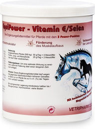 Equipower Vitamin E Nahrungsergänzung für Pferde 750 g – Bild 1 von 7
