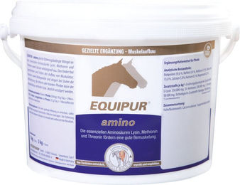 Equipur Amino Vetripharm Ergänzungsfutter für Pferde zur Unterstützung von Muskelaufbau, Gelenken und Knochen 3 kg Pulver - 3 kg – Bild 1 von 3