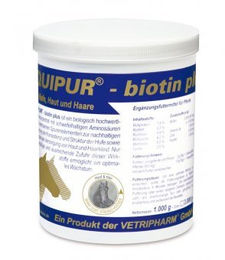 Equipur Biotin Plus Haut-Fell-Supplement für Pferde 3 kg - 3 kg – Bild 1 von 4